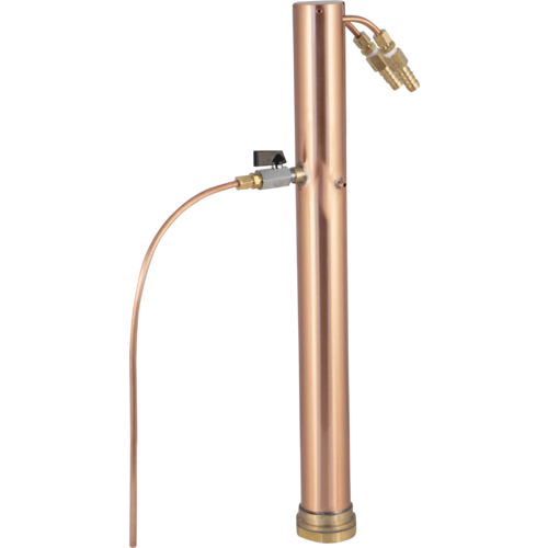 AlcoEngine Copper Reflux Still Condenser