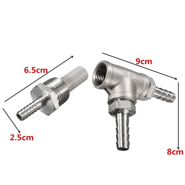 Stainless Steel Inline Aeration/Oxygenation Diffusion Stone