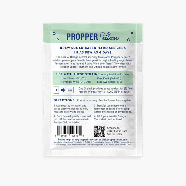 Omega Yeast Propper Seltzer Yeast Nutrient