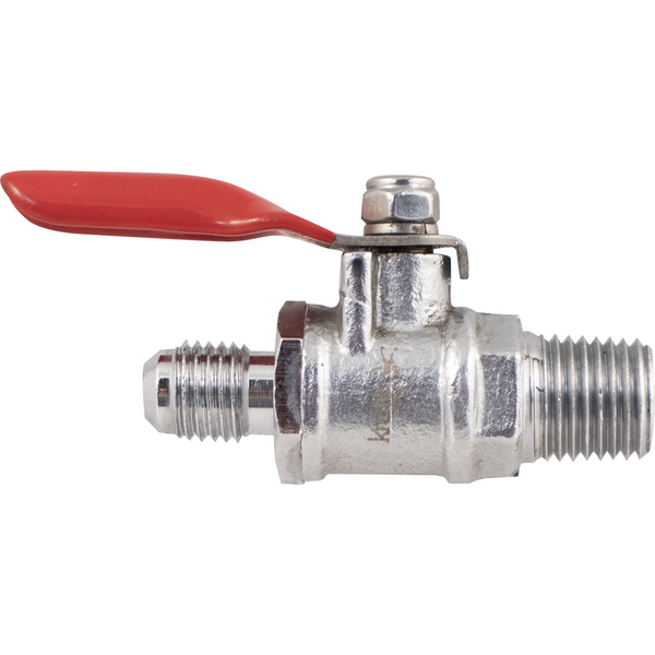 Shutoff Valve with Check Valve – 1/4 in. MPT × 1/4 in. MFL