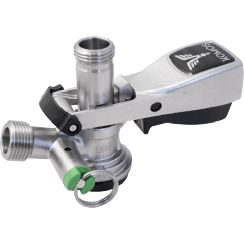 KOMOS Stainless Steel Sanke Type D Keg Coupler