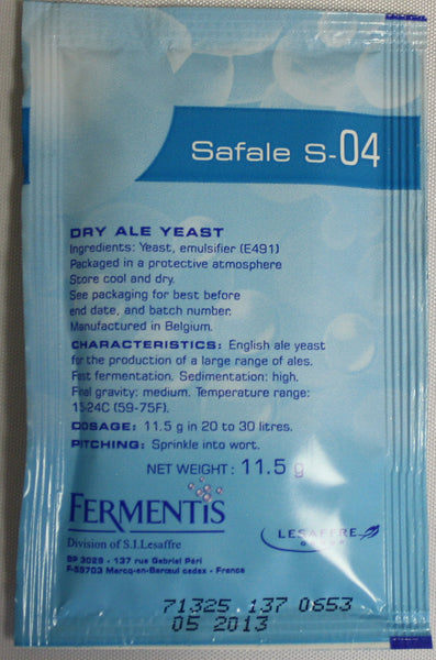 SafAle S-04 Dry Yeast